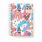 Agenda / Planner 11x15,2 cm - 16 capas - FEM - caixa c/ 32 unidades (sortidas)