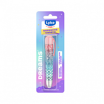 Caneta Borracha Blister Unitário