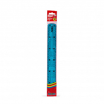 Régua Flexível LYKE - 30 cm - Azul