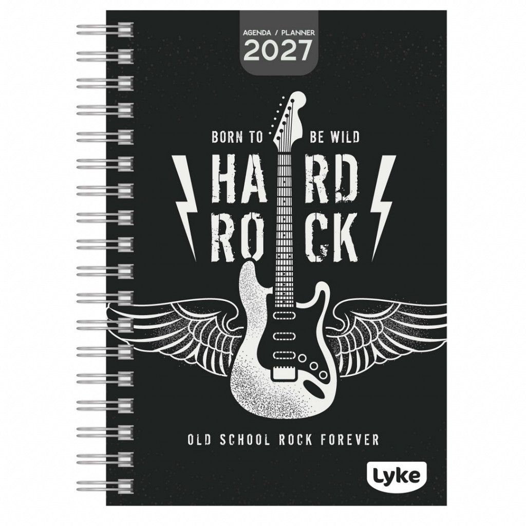 Agenda / Planner Anual 11x15,2 cm - 6 capas - MASC - caixa c/ 32 unidades (sortidas)