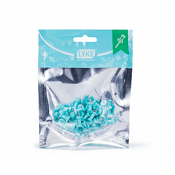 Alfinete Taça Verde Pastel - 50 pcs