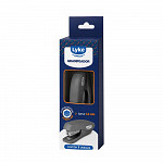 Grampeador Plástico emborrachado Cinza - 11cm 20 Fls