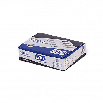 Marcador p/ Quadro Branco Preto - cx c/ 12 unds