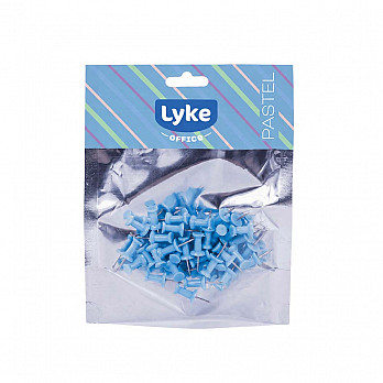 Alfinete Taça Azul Pastel - 50 pcs