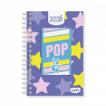 Agenda / Planner 11x15,2 cm - 16 capas - FEM - caixa c/ 32 unidades (sortidas)