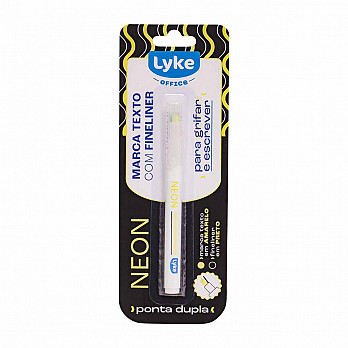 Marca Texto com Fine Line Blister - Caixa c/ 12 unidades em cores sortidas