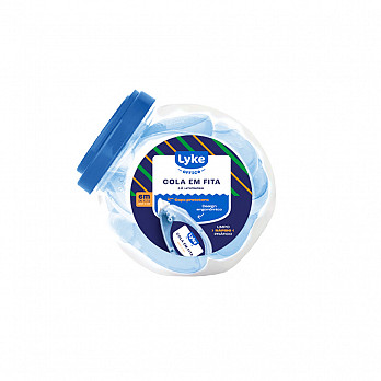 Cola em Fita 8mmx6m - Tubo com 12 unidades