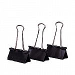 Binder Clips preto 51mm - 12 pcs