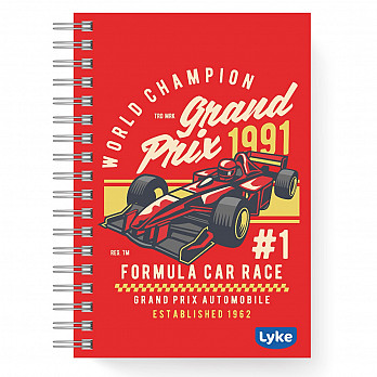 Agenda / Planner Permanente 15x21 cm - 6 capas - MASC - caixa c/ 32 unidades (sortidas)