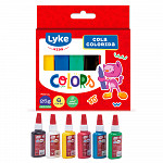 Cola colorida LYKE 25g - Cx c/ 6 tubos