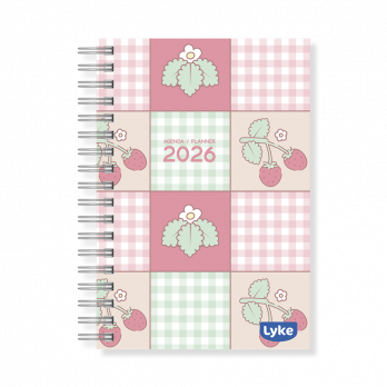 Agenda / Planner 11x15,2 cm - 16 capas - FEM - caixa c/ 32 unidades (sortidas)