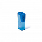 Apontador Plástico 1F c/ dep retangular 6cm - (Blister) 1 und