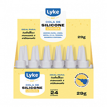 Cola Silicone 30 ml - caixa c/ 24 unid