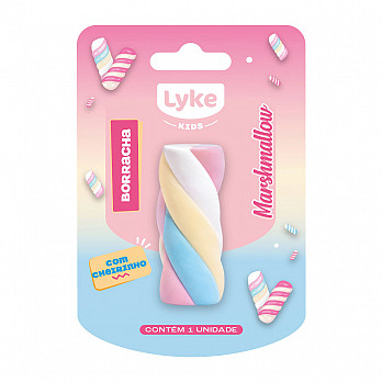 Borracha - Marshmallow - Blister c/ 1 unidade