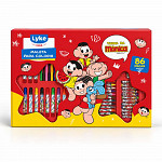 Maleta para Colorir - 86 peças - Turma da Mônica