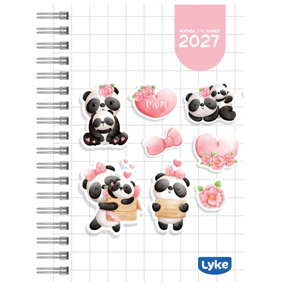 Agenda / Planner Anual 15x21 cm - 16 capas - FEM - caixa c/ 32 unidades (sortidas)
