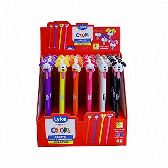 Caneta Apagavel Dog Linguinha