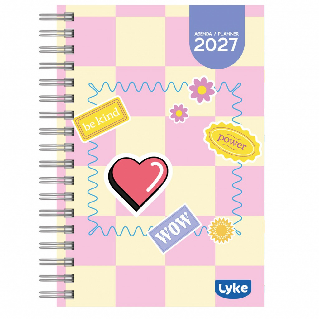 Agenda / Planner Anual 15x21 cm - 16 capas - FEM - caixa c/ 32 unidades (sortidas)