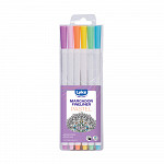 Marcador Fineliner LYKE 0.4mm - 6 cores pastéis