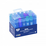 REFIL MARCADOR QB AZUL 6G - CX C/ 24 TUB