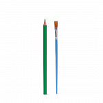 Lápis de Cor Aquarelável LYKE de madeira (FSC) - 12 cores