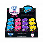 Mini Grampeador neon LYKE - Display c/ 12 un
