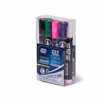 Giz Liquido - cx c/8 cores