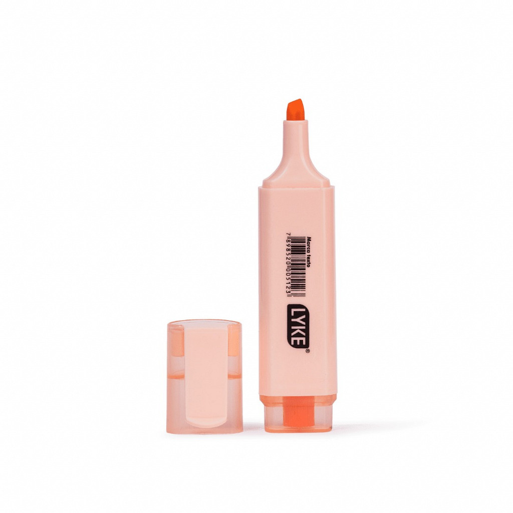 Marca Texto Pastel - 6 cores - LYKE