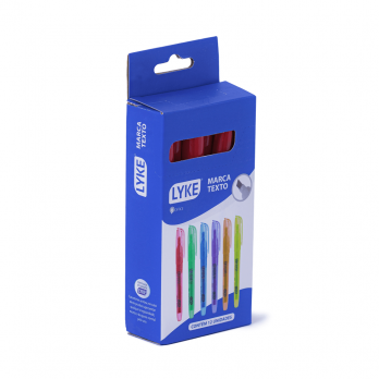 Marca Texto Vermelho cx c/ 12 unds